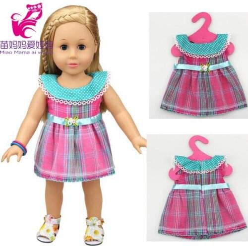 1pieces dress for 16" 40cm girl doll skirt and doll accessories dress for alexander doll clothes