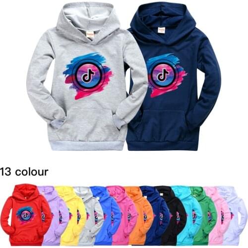 TIK TOK Boys Girls Sport Clothing Hoody Sweatershirt Toddler Kids Clothes Children Causal Thin Tracksuit