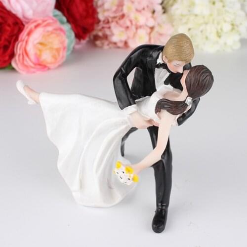 Wedding Collection Funny Wedding Cake Topper Bride and Groom
