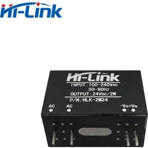 Universal Isolated Swith Mode Power Supply Module AC to DC 24V 2W 100~240Vac Free Shipping 5pcs