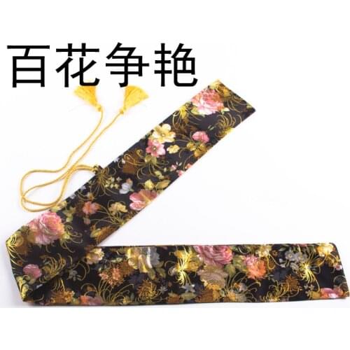 High quality flowers sword bag Kendo bamboo package kung fu martial arts iaido wood knife bags