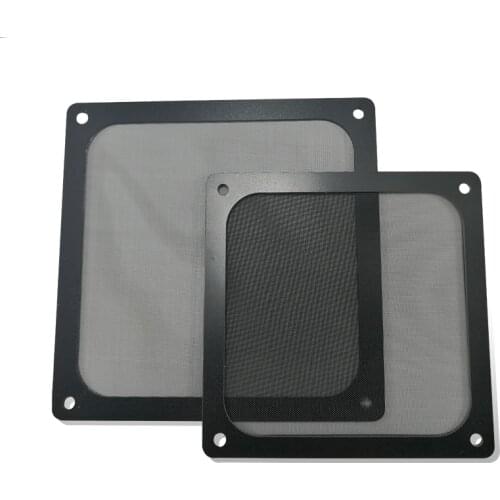 12x12cm Computer PC Case Cooling Fan Dust Filter Mesh Net Cover Computer Guard PVC Cooling Fan Dustproof Cover