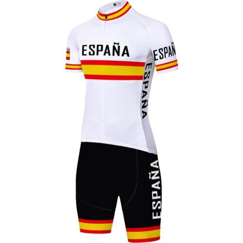 2021 Spain One Piece Skinsuit Équipement De Vélo Tricota Ciclismo Hombre Roupa Ciclismo Masculino triathlon Cycling Equipment