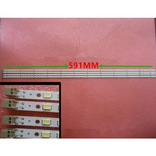 4Pieces/lot for sharp LCD-52LX530A 52LX830A LCD TV backlight E129741 1PCS=56LED 591MM 100%NEW
