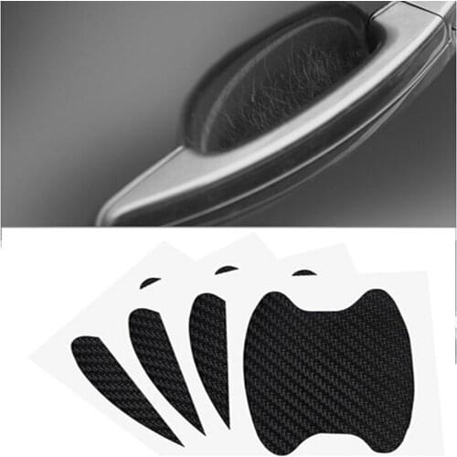 4pcs/Lot Car Handle Protection Sticker For Toyota Camry Corolla RAV4 Yaris Highlander Land Cruiser PRADO Vios Vitz Reiz succeed