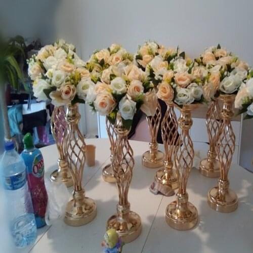 40cm-85cm New style Luxury gold mental background wall board decorative frame display for wedding birthday party Multiple sizes