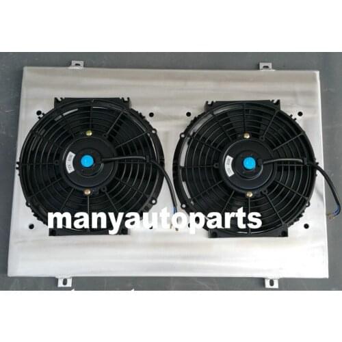 FOR VW GOLF MK1/CADDY/ SCIROCCO GTI SPEC 1.6 1.8 aluminum radiator Shroud +Fan