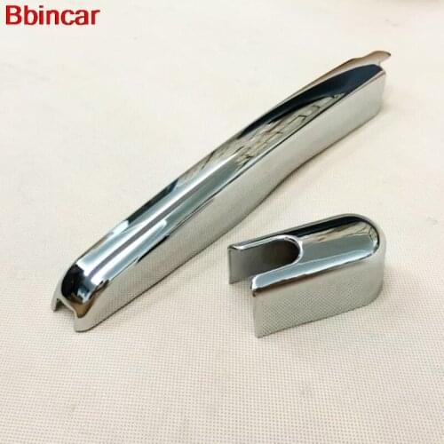 Bbincar Car Styling ABS Chrome Rear Window Windscreen Wiper Cover Tail Rain Wipers Trim Auto Accessories 2pcs For Ford Edge 2015