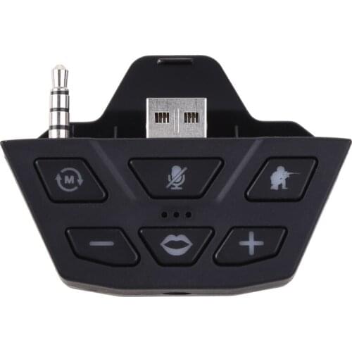 Sound Enhancer Stereo Headset Adapter Headphone Converter For -Xbox One Gamepad