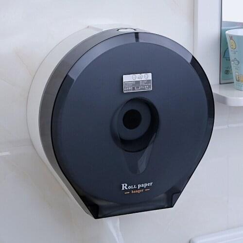 Paper Holder For Toilet Waterproof Wall Mounted Toilet Paper Tray Roll Paper Tube Storage Box Bathroom Tray Tissue Box Shelf