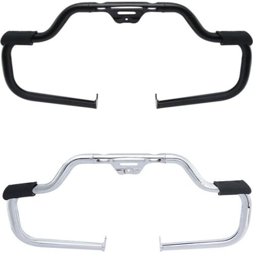 Motorcycle Mustache Engine Guard Bar Kit For Harley Softail Deluxe Heritage Breakout Street Bob Fat Boy 114 FLFBS 2018-2021