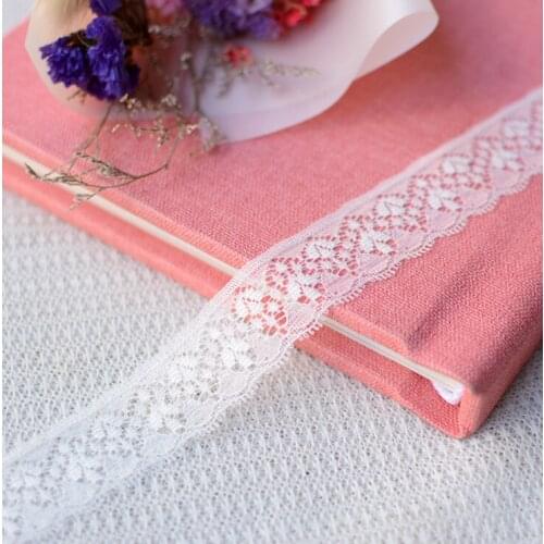 3 Meters/lot Width 2.2cm White High Quality Embroidered Lace Fabric DIY Decorative Smooth Lace Trim Dress Sewing Supplies