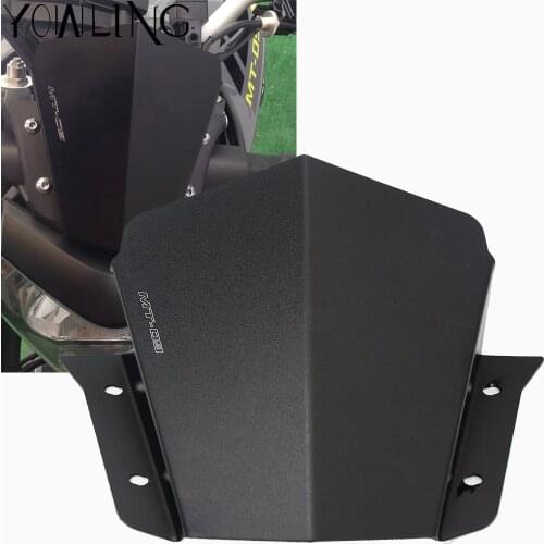 Motorcycle Windshield Wind Deflector Windscreen Windproof For Yamaha MT 09 MT09 Windshield Windscreen 2014 2015 2016 FZ 09 FZ09