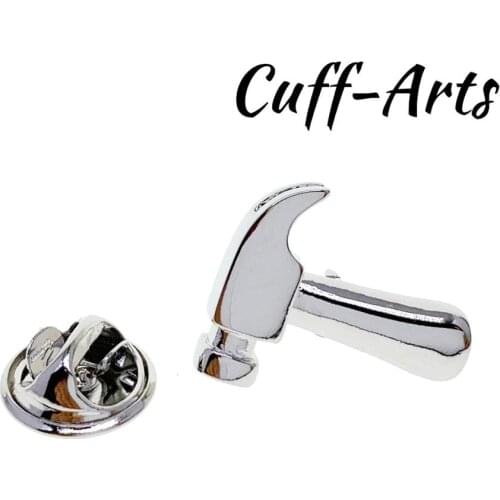 Lapel Pin Badges for Men Hammer Lapel Pin Badge Fashion Brooches Novelty Lapel Pin By Cuffarts P10384