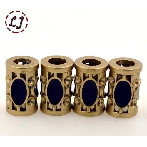 New High quality 10pcs/lot gold decoration cord end stopper Toggle Clip for Paracord Bag Sports Wear Shoes garment accseeory