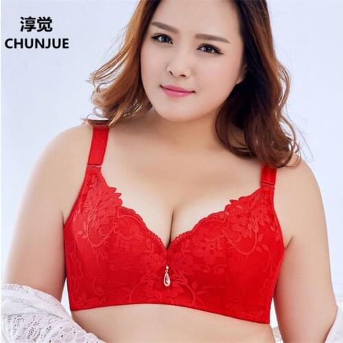 Plus Size Bras Womens underwear Bra Sexy Bralette Lace Lingerie Underwear Push Up Bra Large Big Size Women Cloths Free Shipping