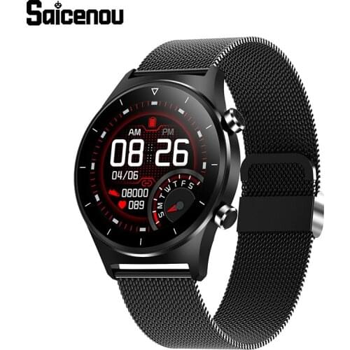 Saicenou E13 Smart Watch Men IP68 Waterproof Full Touch Screen Bluetooth 5.0 SmartWatch Women Multi-Mode Sports For Android IOS