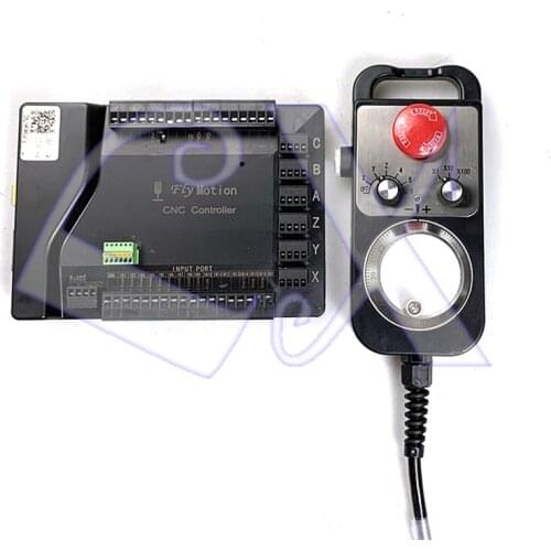 Mach3 USB CNC 4/6 axis motion control card + handwheel Engraving machine lathe interface board high-speed differential