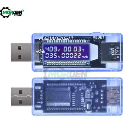 Type-C USB Tester DC LCD Display Digital Voltmeter Ammeter Voltage Current Volt Meter Power Indicator Capacity Tester Detector