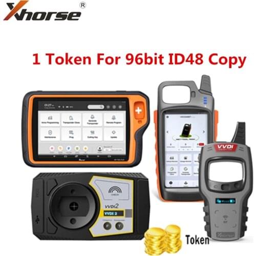 1 Token for Xhorse VVDI Key Tool Plus Pad for BENZ Password Calculation