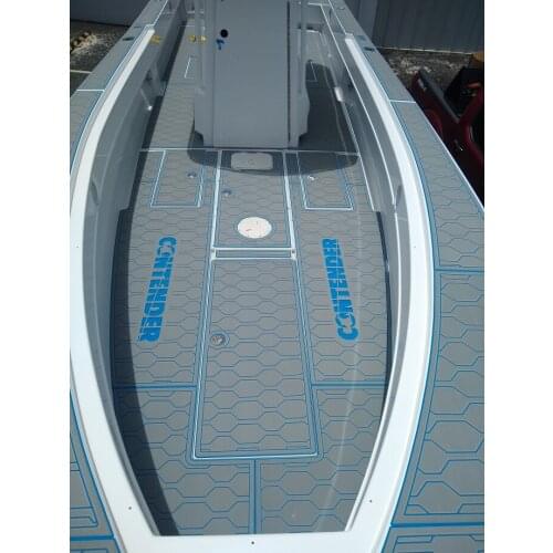 2005 Contender 31 Swim Platform and Cockpit Pad Boat EVA Teak Decking 1/4" 6mm