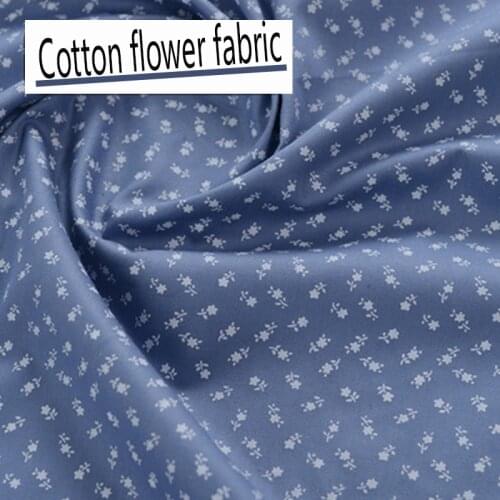 50cmx140cmPastoral floral twill diy childrens clothing cloth making bedding quilt decoration home fabric