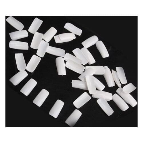 500 PCS White Fashionable Ultra Thin Nail Art Sticker Patch Foils Wraps Nail Decoration