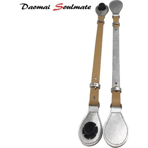 9 colors Adjustable matte Faux Leather Flat Handles short for Obag mini Handle Drops accessories bag