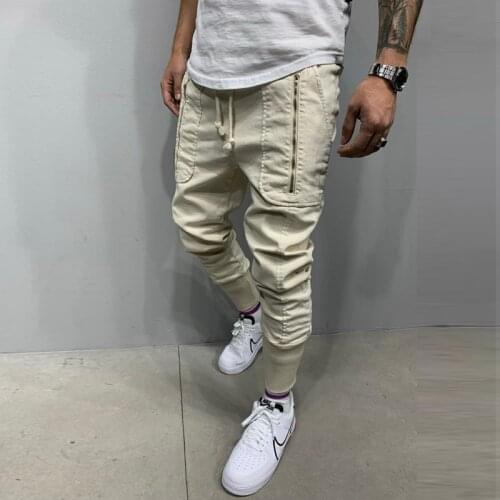 New Streetwear Joggers Pants Men Hip hop Harem Pants Male Ankle Length Trousers Sport Summer Casual Bodybuilding Sweatpants