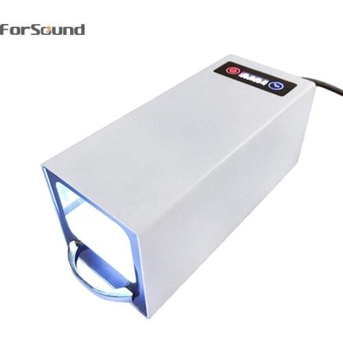 UV Light Chamber Epoxy Curing Chamber 365 nm for Earmolds In-ear Monitors Hearing Aids Shell Curing fixed time for choice