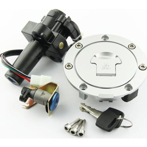 Fuel Tank Cover Cap Lock With Ignition Switch Lock FOR Honda Honda CB750 F2 CB Seven Fifty 1992-2001 CB 750