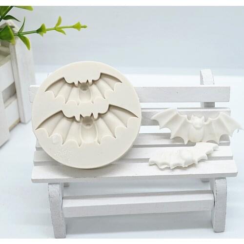 Luyou Small Bat Silicone Fondant Molds Cake Decorating Tools Resin Mold For Baking Accessories, Kitchen Utensils FM2026