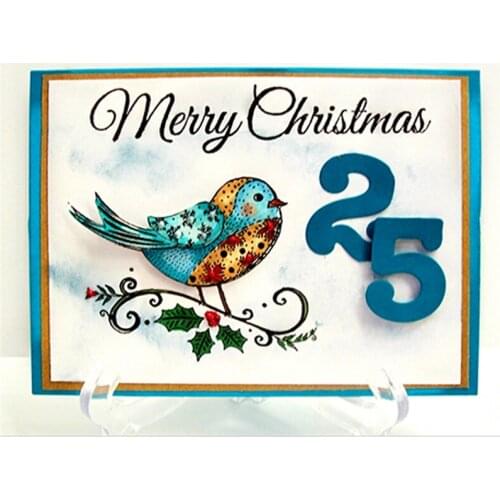 "Number" Handmade Metal Die Cut DIY Embossing Stencil Template Decoration Photo Album Card Making Scrapbooking