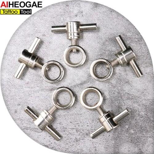 New Arrive Fashion Design Tattoo Machine Adjustment Tool Screw Nuts 2set/lot for Tattoo Gun TG5504