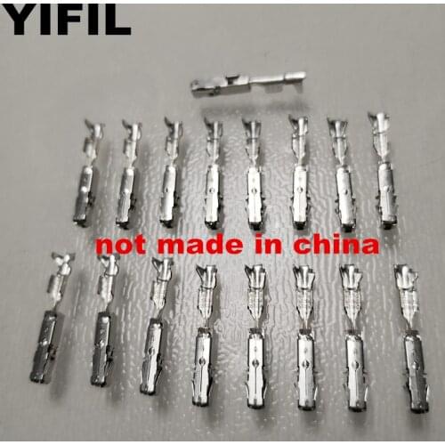 20/50pcs/lot TE Crimp Terminals (Pins) For Repair Wire For Audi Volkswagen Skoda Seat 1241380-1 000979025E