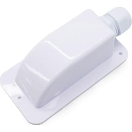 R3MD 1/2 Hole Durable Roof Cable Entry Gland ABS Junction Box for Solar Installation on RV Campervan Boat Motorhome