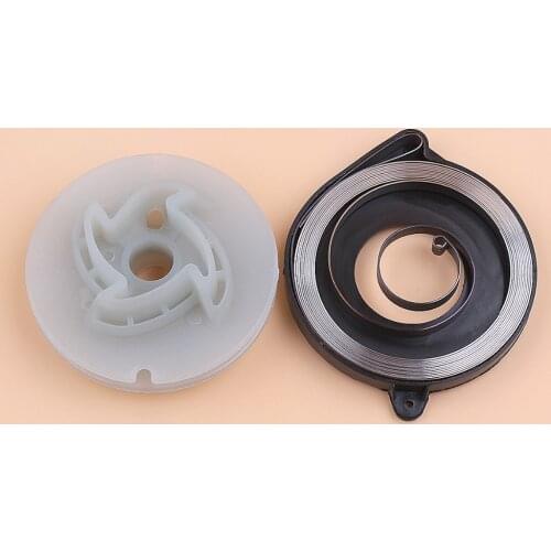 Recoil Spring Starter Pulley Fit HUSQVARNA 340 345 346 XP 346XP 350 351 353 Chainsaw Parts