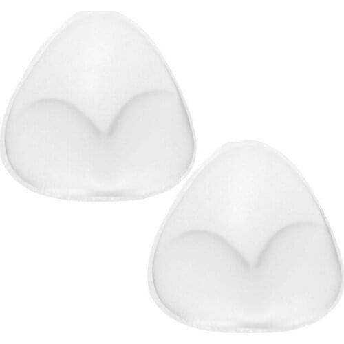 Sexy Women Breast Pads Silicone Bra Gel invisible inserts Push Up Bra Insert Breast Bra Cleavage Triangle Pads Enhancer