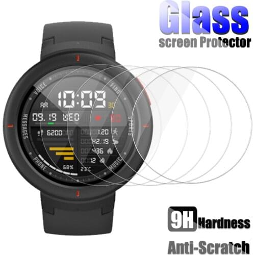 Tempered Glass For Amazfit Neo T-Rex Ares GTR 42mm 47mm Stratos 3 Lite Verge Lite Smart Watch Protective Screen Protector