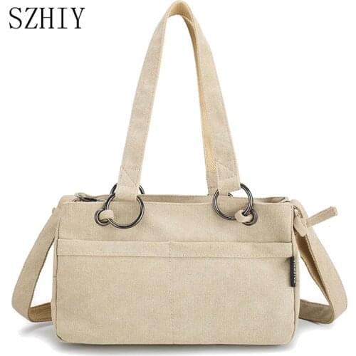 Handbags for Women Tote Bag Canvas Crossbody Bolso De Playa Casual Shoulder Torebki Damskie Listonoszki Designer Fashion Casual