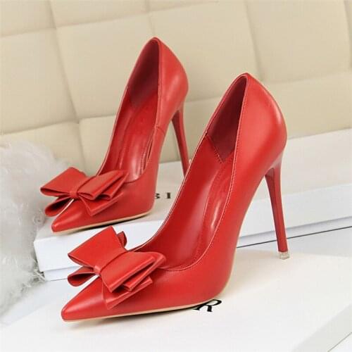 2020 Woman Fetish High Heels Scarpins Shoes Female Fetish Yellow Blue Pink Escarpins Heels Talons Stiletto Wedding Bridal Pumps