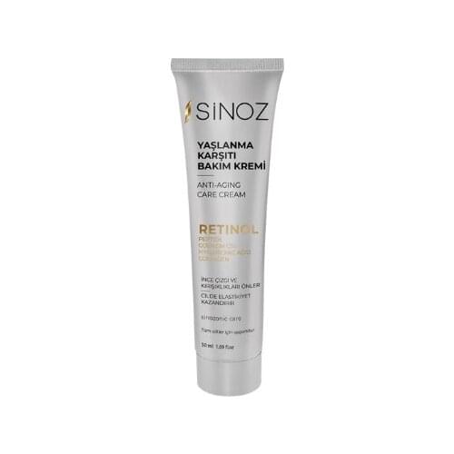 Sinoz Anti Aging Cream-Sinoz Anti-Aging Care Cream is the harbinger of a skin that protects youth with its special content 50ML