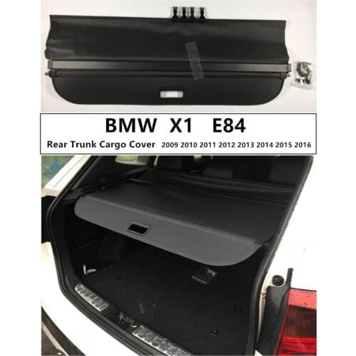 For Rear Trunk Cargo Cover For BMW X1 E84 2009 2010 2011 2012 2013 2014 2015 2016 High Qualit Security Shield Auto Accessories