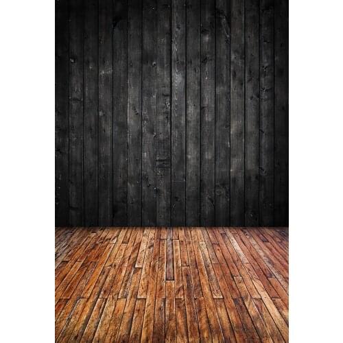 Black wooden board backdrops backgrounds fabric model art photo backdrops for photographer studio accessories photophone lv-554