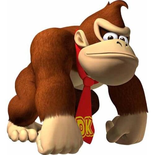 Fuzhen Boutique Decals Exterior Accessories Arcade Donkey Kong Strong Wall Car Sticker Snowboard Motocycle Decal Car Styling