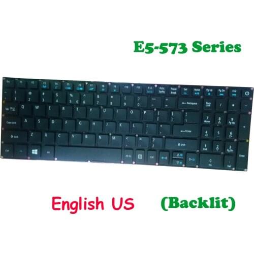 Backlit Keyboard For ACER E5-573 E5-553 E5-523 E5-522G E5 573G E5-752G V3-574G F5-571 F5-572G F5-573 E5-722 NSK-RE0SC 1D English