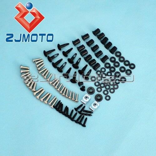 Motorcycle Fairing Bolt Kit Body Screws Fasteners For Honda 2002-2003 CBR954RR CBR954 RRComplete Fairing Bolt Kit