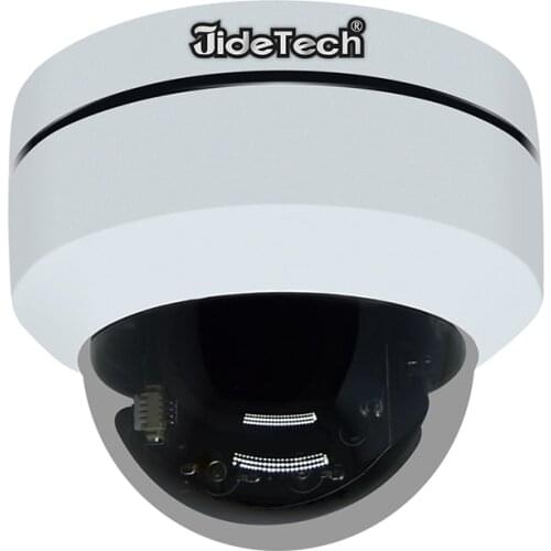 Video Surveillance PTZ POE IP Camera Mini Dome Surveillance High Speed 5MP Waterproof IR Night Vision Support 4X Optical Zoom