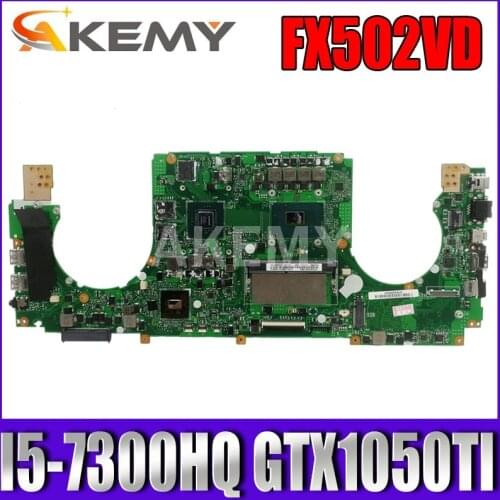 FX502VD Laptop motherboard for ASUS FX502VE FX502V GL502VM GL502V original mainboard I5-7300HQ GTX1050TI
