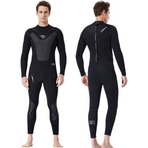 3MM Men Neoprene Wetsuit Windsurf Underwater Fishing Kitesurf Clothes Wakeboard Surf Snorkeling Spearfishing Scuba Diving Suit